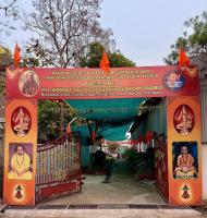 HH Swamiji's arrival at Varaha Venktesh Temple, Nagpur (28 March 2025)